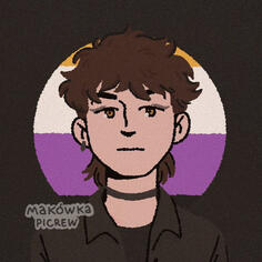 a picrew of myself by Makówka